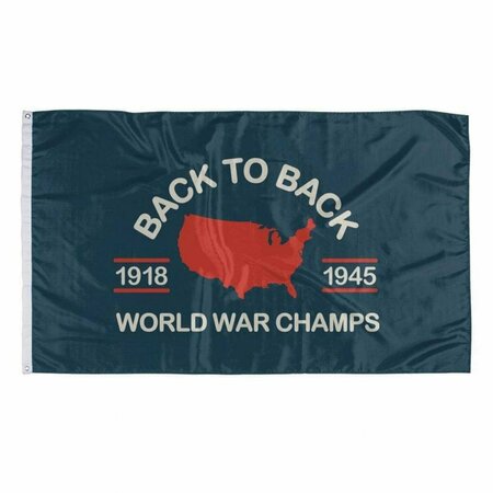 GIFTGEAR World War Champs V2 Navy Flag GI3589553